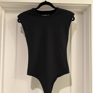 Abercrombie black snap bottom bodysuit
